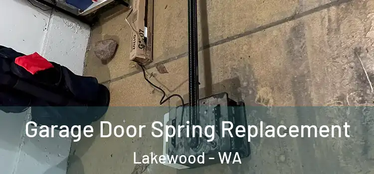  Garage Door Spring Replacement Lakewood - WA