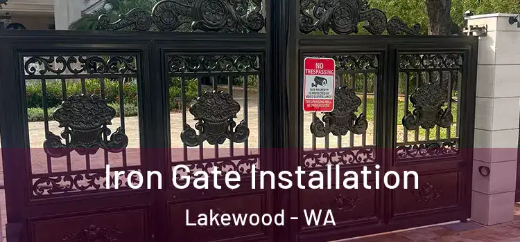 Iron Gate Installation Lakewood - WA