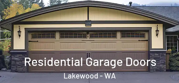  Residential Garage Doors Lakewood - WA